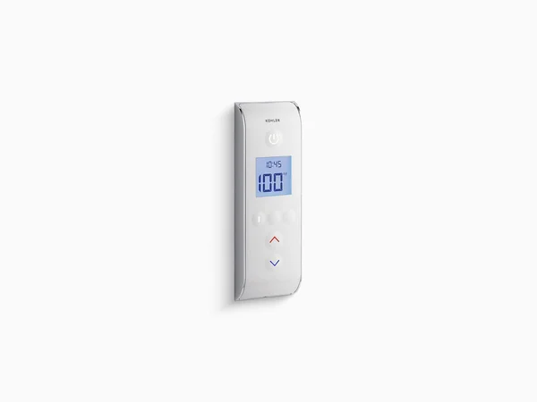 Kohler K-558-E-1SN DTV Prompt Three Outlet Digital Interface with Eco Mode Diverter - Satin Nickel with Polished Nickel