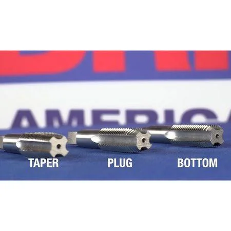 Drill America 7/8 inch-30 HSS Plug Hand Tap, Dwtst7/8-30p