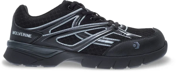 Wolverine Women's Jetstream Carbonmax Toe Sneaker, Size: 7.5, Black