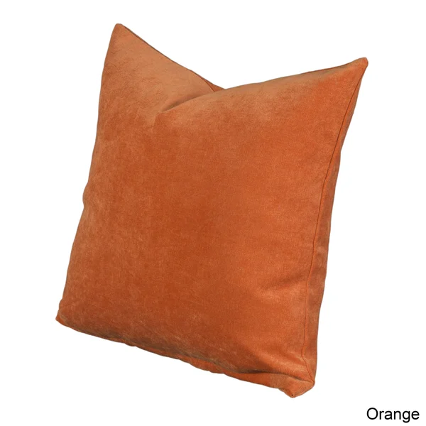 Siscovers Padma Orange 26 inch Designer Euro Throw Pillow