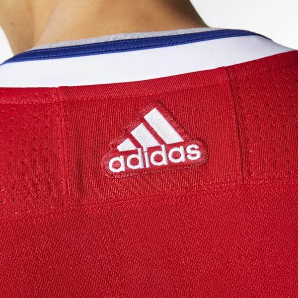 Montreal Canadiens Home 252J Adidas NHL Authentic Pro Jersey 56