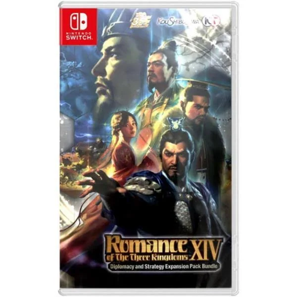 Romance of The 3 Kingdoms 14 Diplomacy & Strategy Expansion Pack Bundle - Nintendo Switch
