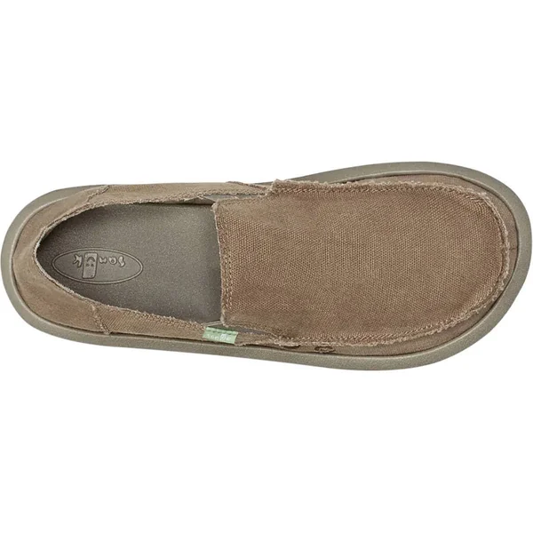 Sanuk Men's Vagabond Hemp Jute Shoes - 8