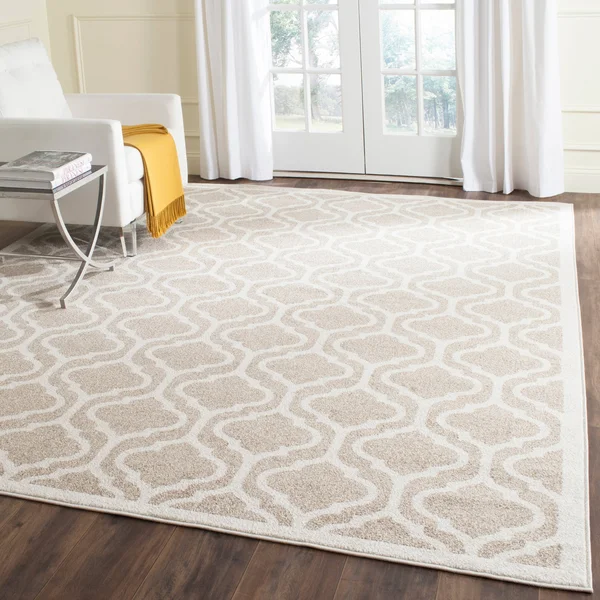 Safavieh 8& x 10& Amherst AMT402S Wheat - Beige Rug