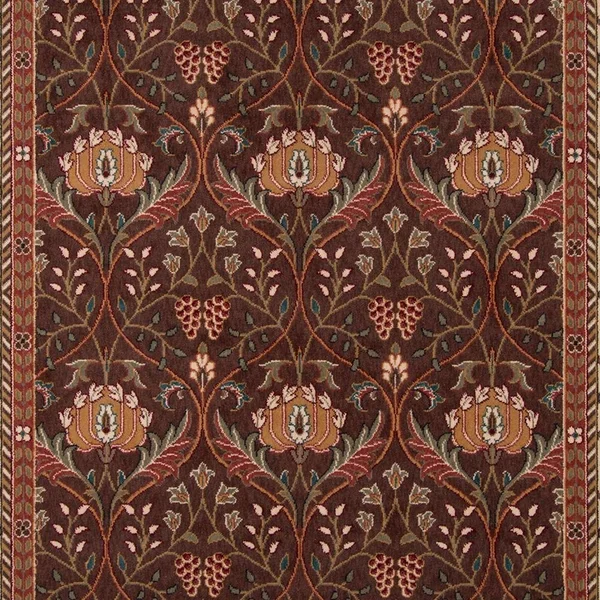 Momeni Persian Garden Rug Cocoa 8& Runner