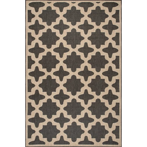 nuLOOM Piper Nautical Striped Indoor/Outdoor Area Rug - Size: 8& x 10&