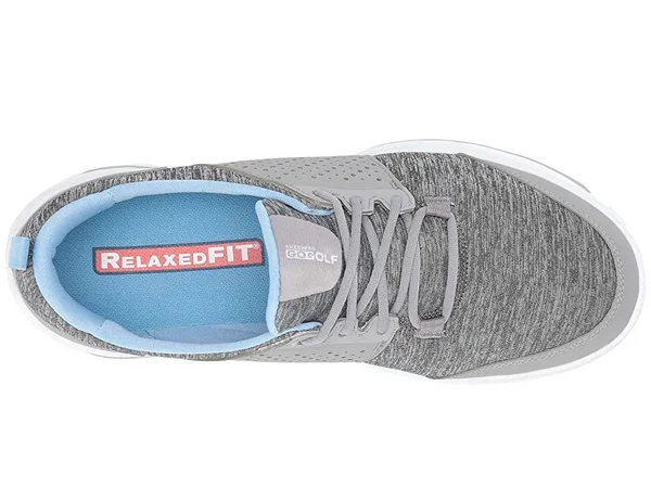 Skechers Women's Go Walk 2 - Sugar Golf Shoes - Relaxed Fit - Gray/Blue