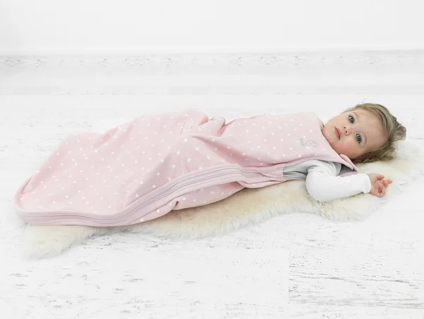 Woolino 4 Season Toddler Sleeping Bag, Merino Wool Toddler Sleep Sack, 2-4 Years, Rose