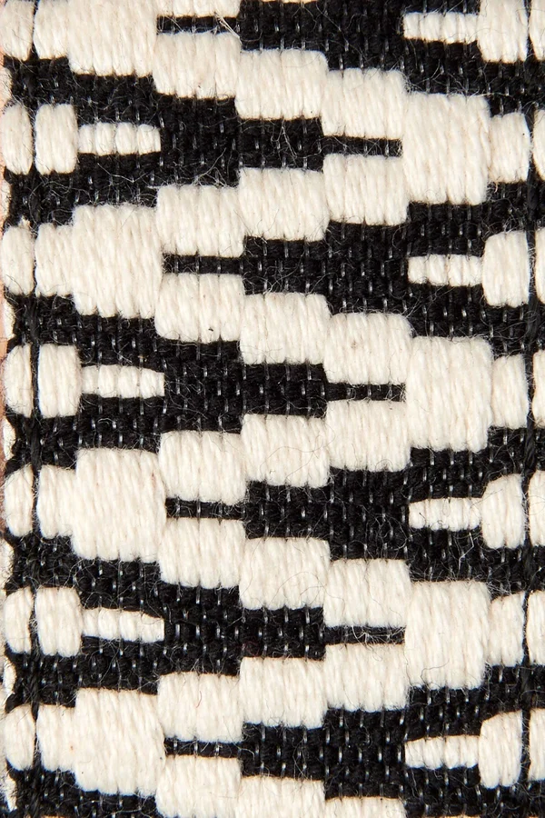 Frye & Co. Black/White Kole Sandals