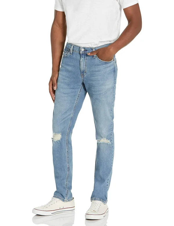 Levi&s Men's 511 Slim Fit Jeans - Dolf Metal Destructed