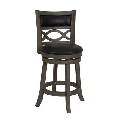 Littles Swivel Bar Stool Alcott Hill Seat Height: Counter Stool (24” Seat Height)