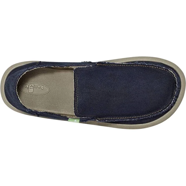 Sanuk Men's Vagabond Hemp Jute Shoes - 8