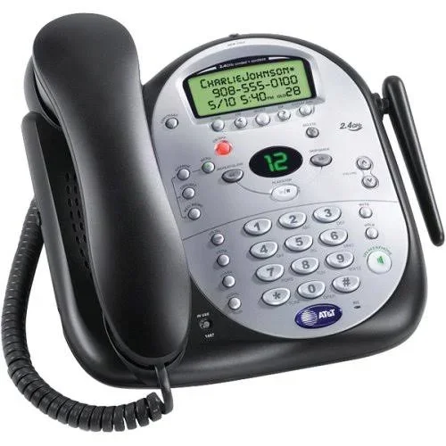 ATu0026T 1487 Phone System - 2.4 GHz