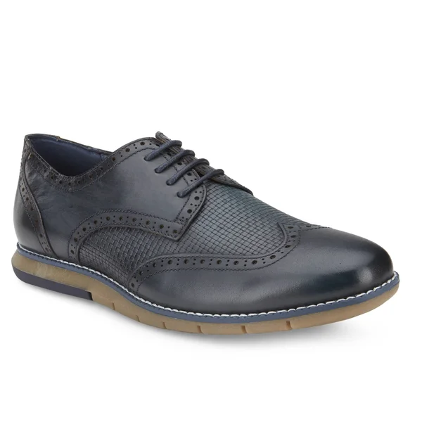 Vintage Foundry Co - Men's Awesome Wingtip Navy, 10.5
