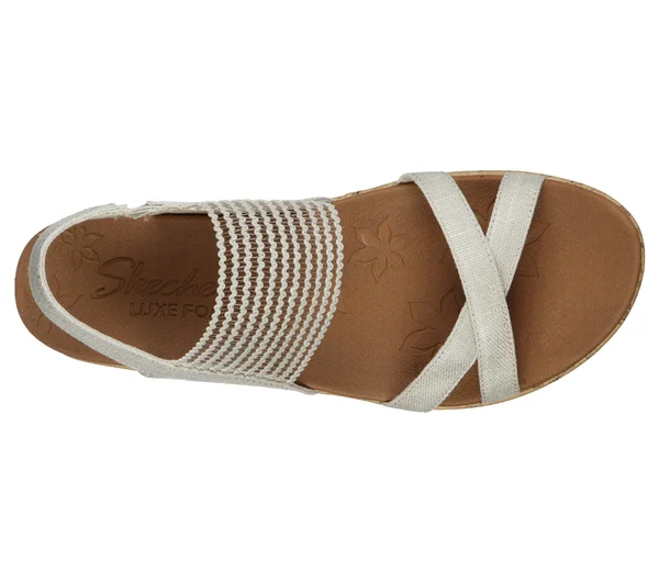 Skechers Brie - Dawdle (Natural) Women's Sandals