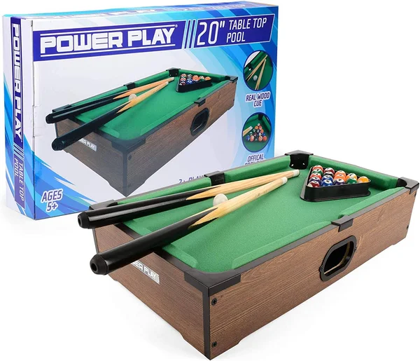 Power Play Table Top Pool Game - 20 inch