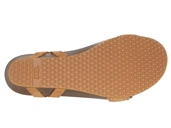 Teva Women's Mahonia Stitch Sandal Chipmunk 9