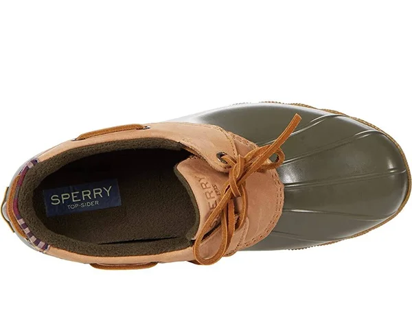 Sperry Women's Saltwater 1-Eye Boot - 8.5 - Tan, Olive