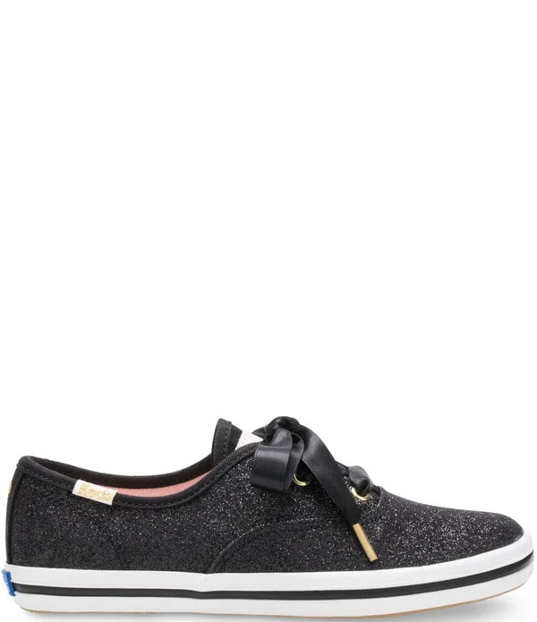 Keds x Kate Spade New York Champion Glitter Sneaker Rose Gold - Size 10 M Toddler Shoes
