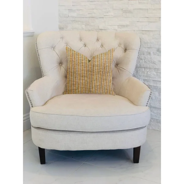Plutus Woven Beliza Luxury Throw Pillow 20x22L x20x22W
