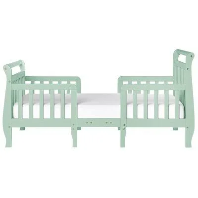 Bhatade Solid Wood Toddler Bed Harriet Bee Bed Frame Color: Mint