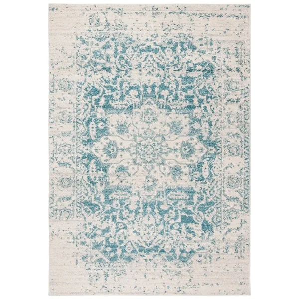 Safavieh Madison Rug Collection MAD603G - Silver - Ivory - 12& x 18&
