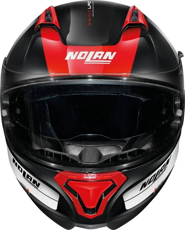 Nolan - Helmet N87 Plus Distinctive N-Com Black - Red, Blue - Size Xs