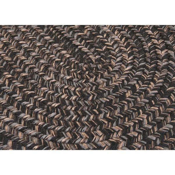 Colonial Mills Hayward Black 2&x3& Oval Rug