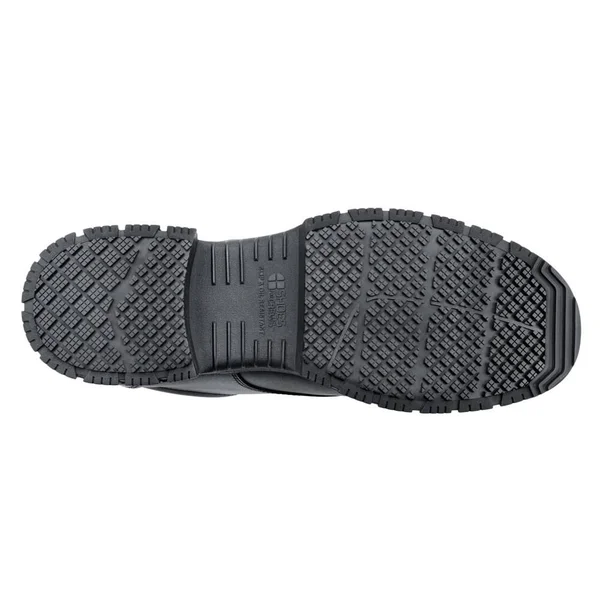 Shoes for Crews Men's Cade Slip Resistant Oxford Shoes - Steel Toe - Black Size 10.5(W)