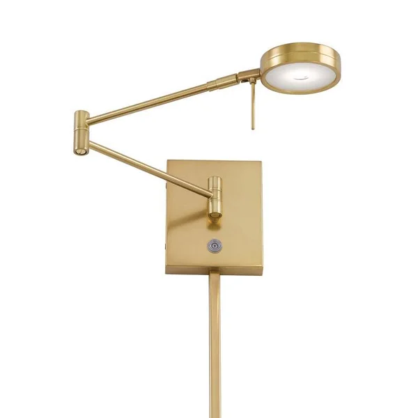 George Kovacs P4308-647 LED Swing Arm Wall Lamp - Copper Bronze Patina