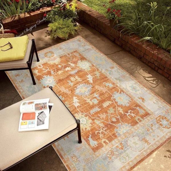 Amer Bohemian BHM-3 Area Rug - Aqua, 8&9x22 x 11&9x22 Rectangle