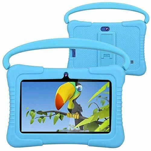 Kids Tablet - Foren-Tek 7 inch Android 9.0 Tablet for Kids, 2GB +32gb, Kid Mode Pre-Installed, WiFi Android Tablet, Kid-Proof Cas