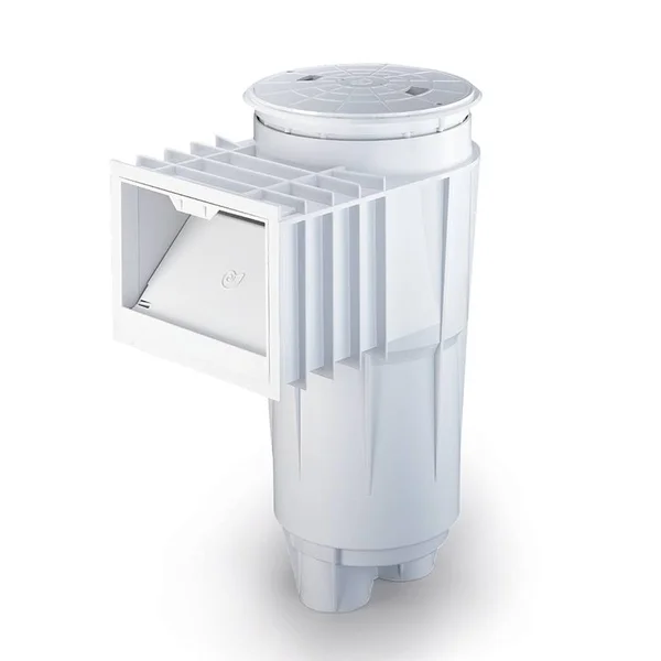 Pentair 506300 PVC 2x22 Slip Port Bermuda Gunite Skimmer - White