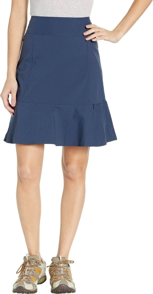 Royal Robbins Discovery II Skirt Women's Skirt Deep Blue : 2