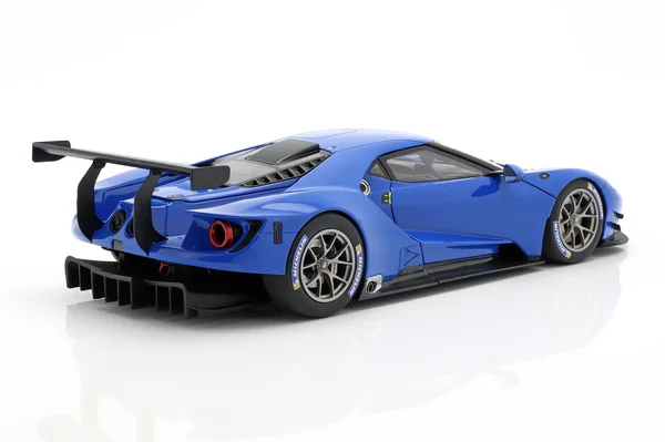 Ford GT Le Mans Plain Color Version Blue 1/18 Model Car by AUTOart