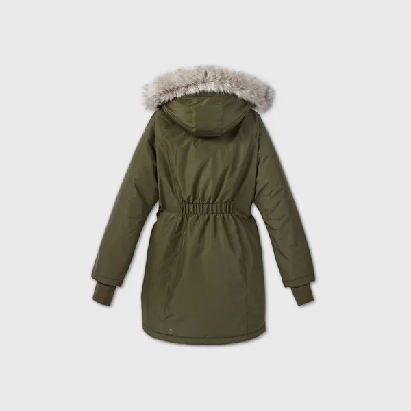 All In Motion Jackets & Coats, Women's Faux Fur Parka Jacket Green Nwt, Color: Green, Size: S, Kc022710&s Closet