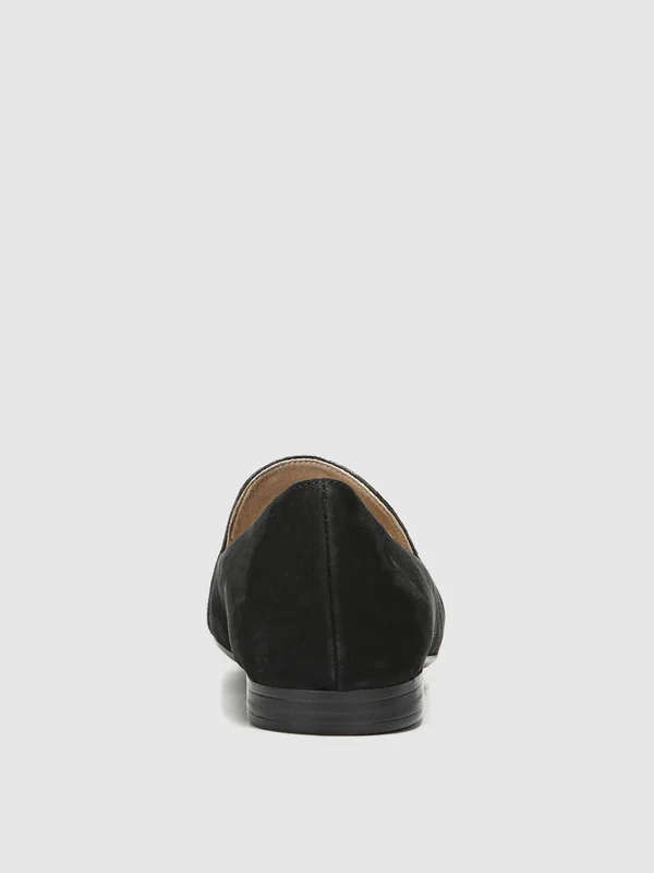 Naturalizer Emiline Flats - Black Snake