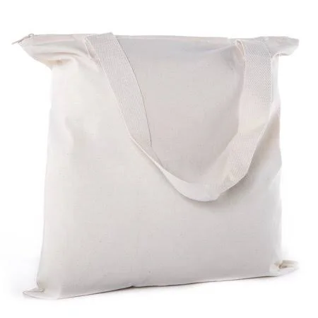 Canvas Tote Bag - Creativity Bag Kid Tested & Approved - Bulk Deal - Mato & Hash, Size: 50-Pack, Beige