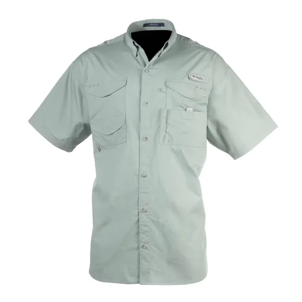 Columbia Bonehead Short Sleeve Shirt - Aqua - 1011772-345 2x