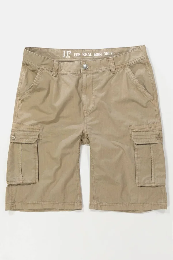 Plus Size Shorts, Man, Brown, Size: 46, Cotton, JP1880