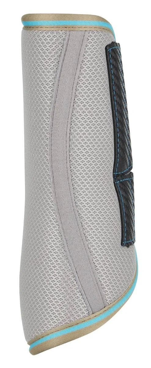 LeMieux Carbon Mesh Wrap Boots Azure, Large