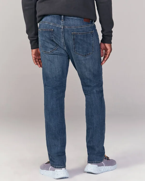 Men's Straight Jeans in Medium Wash - Size 29 x 30, Abercrombie & Fitch