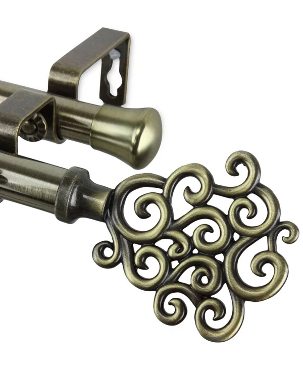 Rod Desyne Tidal Double Curtain Rod