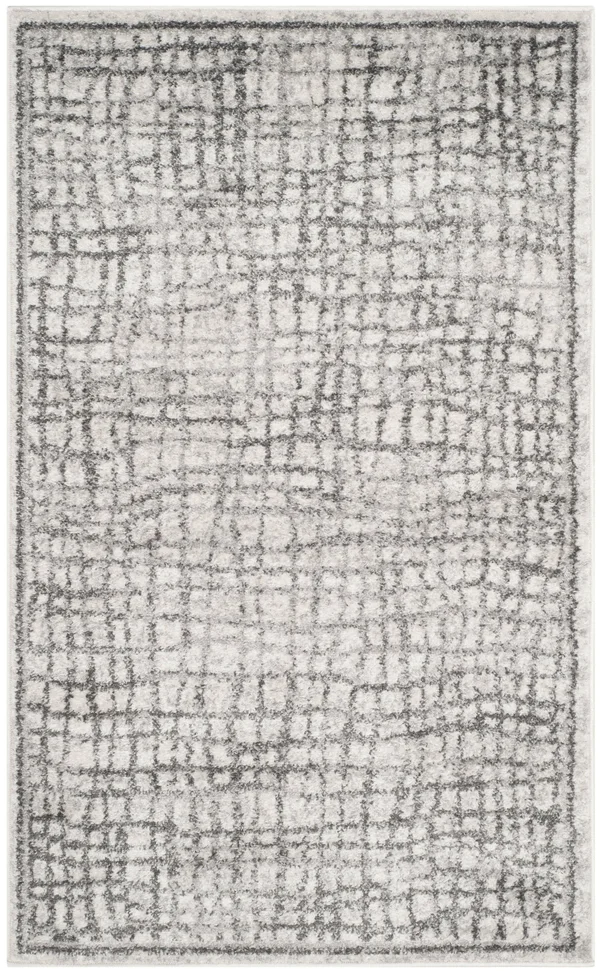 Safavieh Adirondack ADR103B 5&1x22 x 7&6x22 Silver - Ivory Area Rug