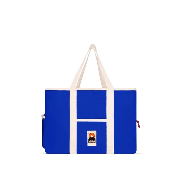 Beach Bag in Blue Beach Bag (Blue), This Corner, 17.7" x 11.8" x 7"