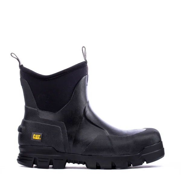 Caterpillar Stormers 6x22 Steel Toe Work Boot Black, Size 6M