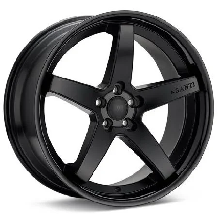 Asanti Black Label ABL-31 W-gloss Lip Wheels 20 in 20x9