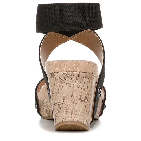LifeStride Del Mar Women's Wedge Sandals - Size: 6.5, Red