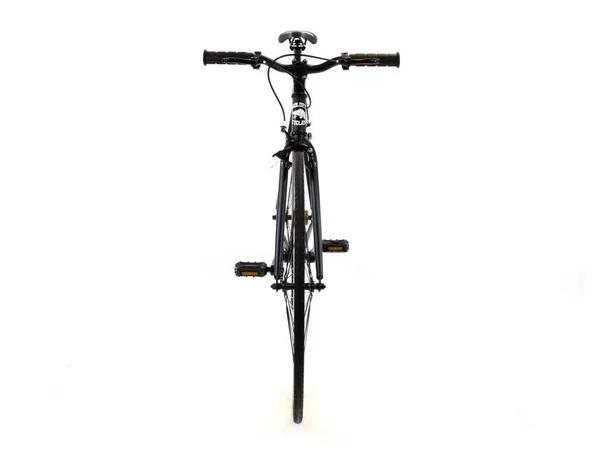 Golden Cycles Domino Fixie Single Speed City Bike Bicycle - GC-DMN 52 cm, Matte Black/White