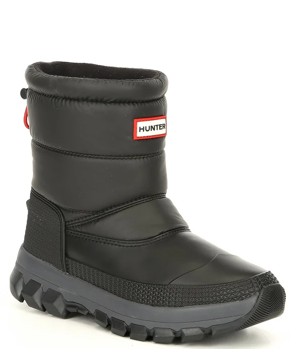 Hunter Women's Original Insulated Short Snow Boots 6 - Black